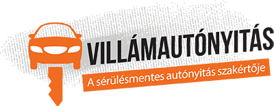 Villám autózár nyitás logo